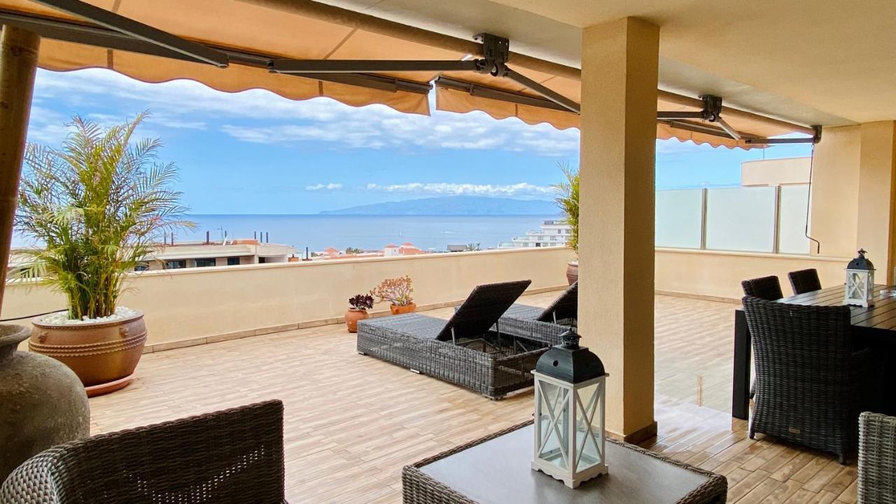 Penthouse Apartment Zentral Und Ruhig Gelegen Puerto de Santiago  Dış mekan fotoğraf