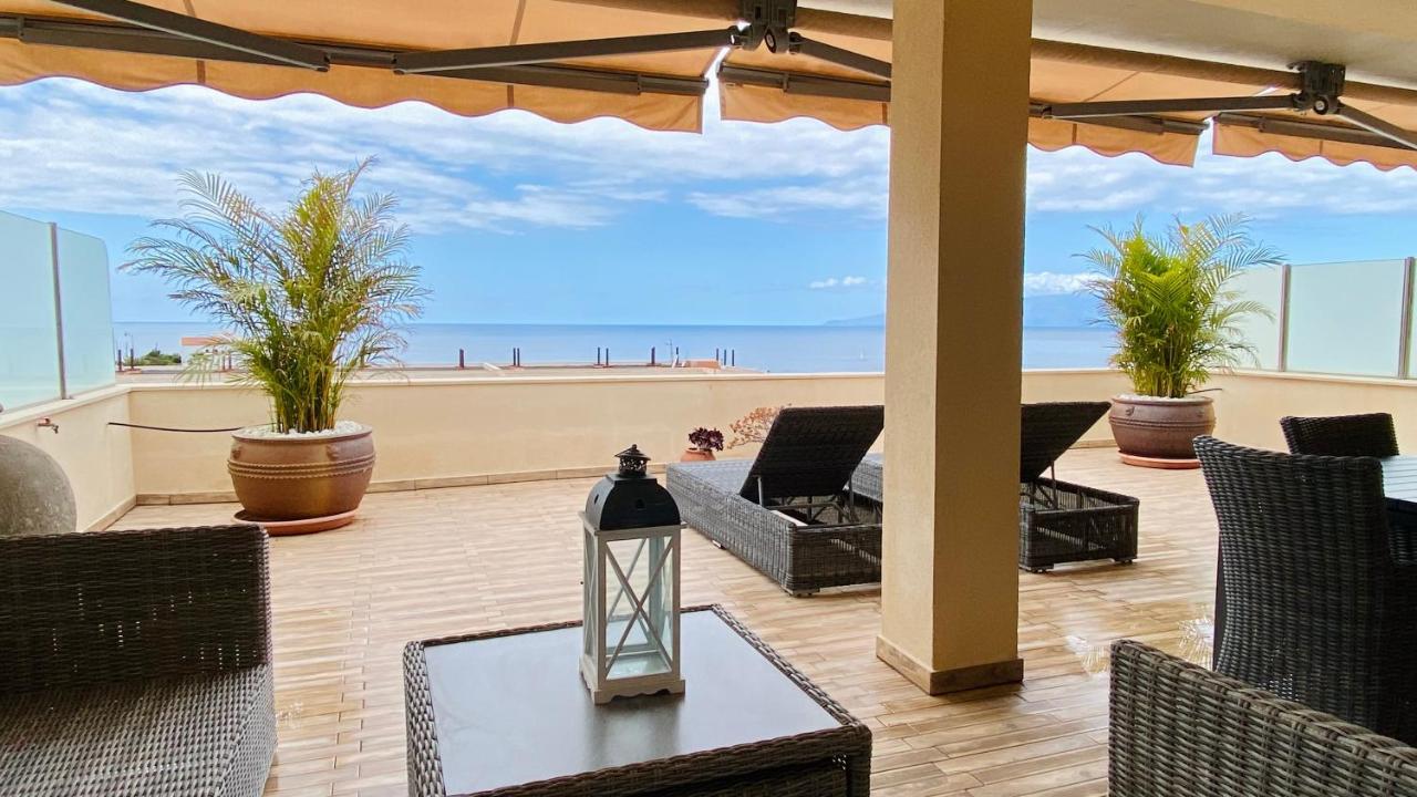 Penthouse Apartment Zentral Und Ruhig Gelegen Puerto de Santiago  Dış mekan fotoğraf
